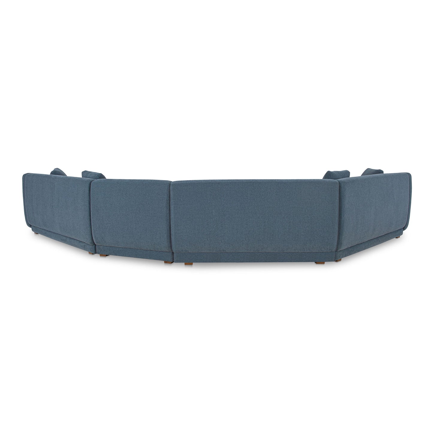 Fraser - 4 Piece Modular Sectional - Deep Blue
