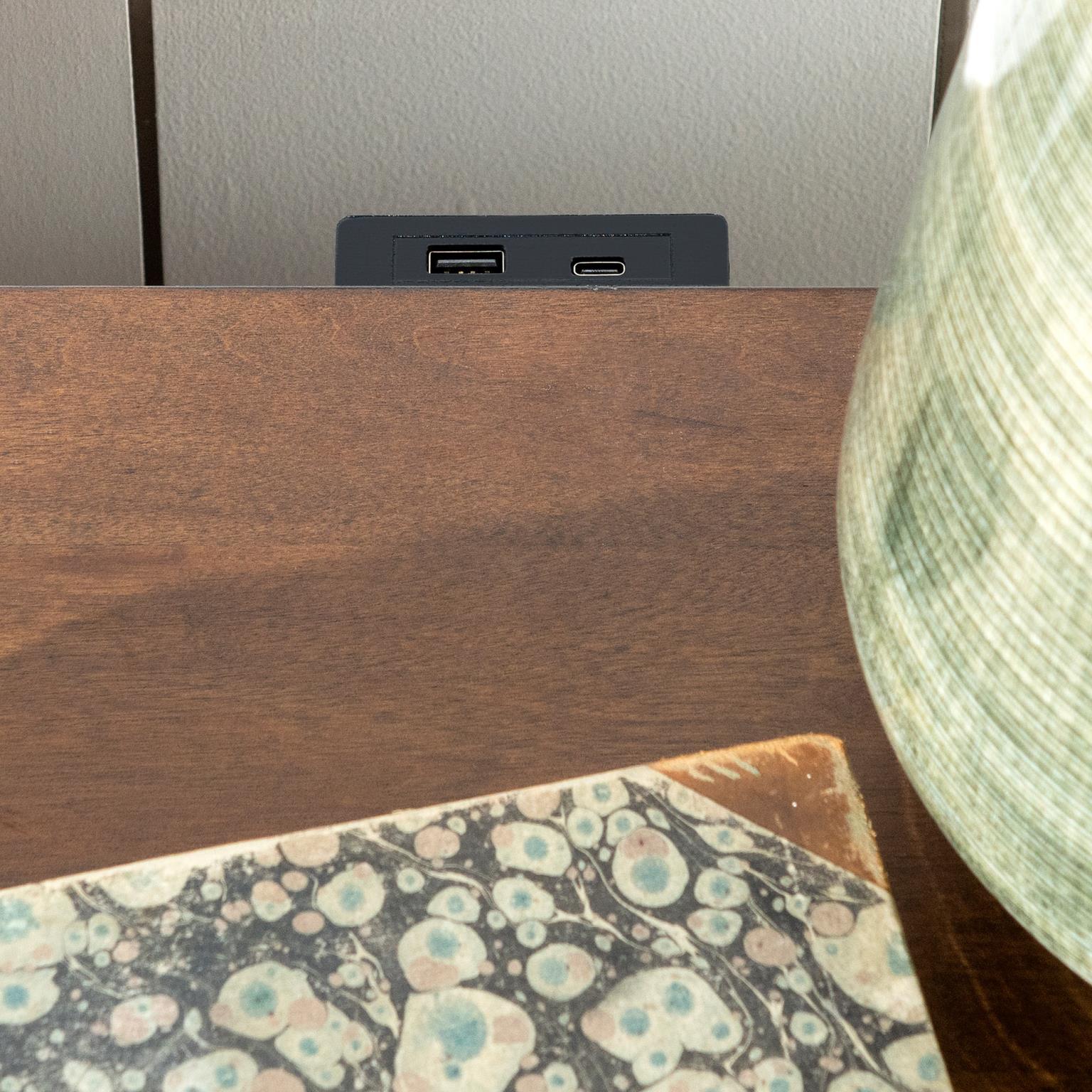 Lake House - Two Tone Open Nightstand