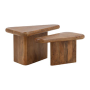 Sansa - Coffee Table (Set of 2) - Brown