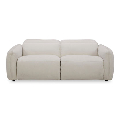 Eli - Power Recliner Sofa - Warm White