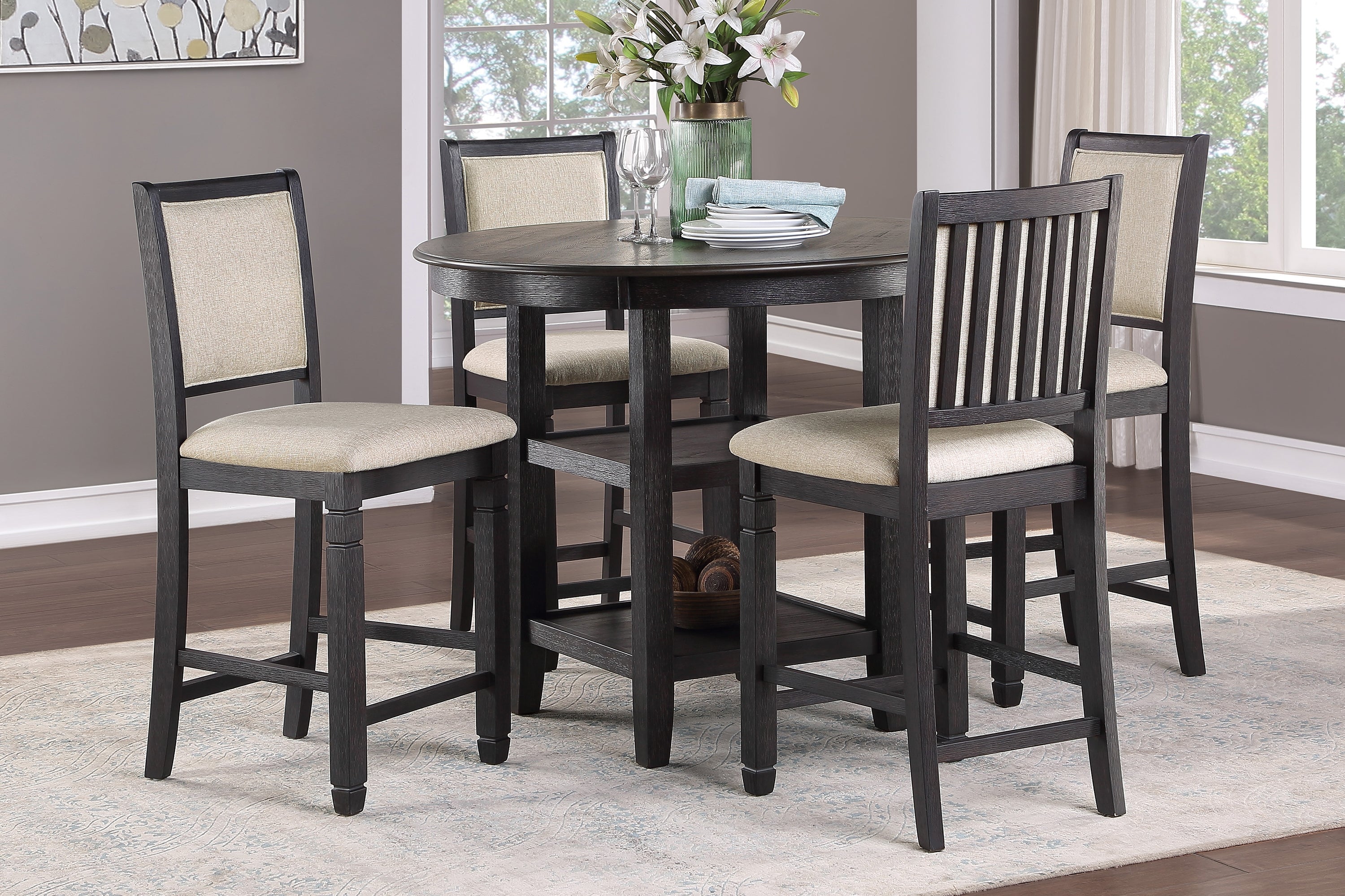 5pcs Dining-Asher Collection