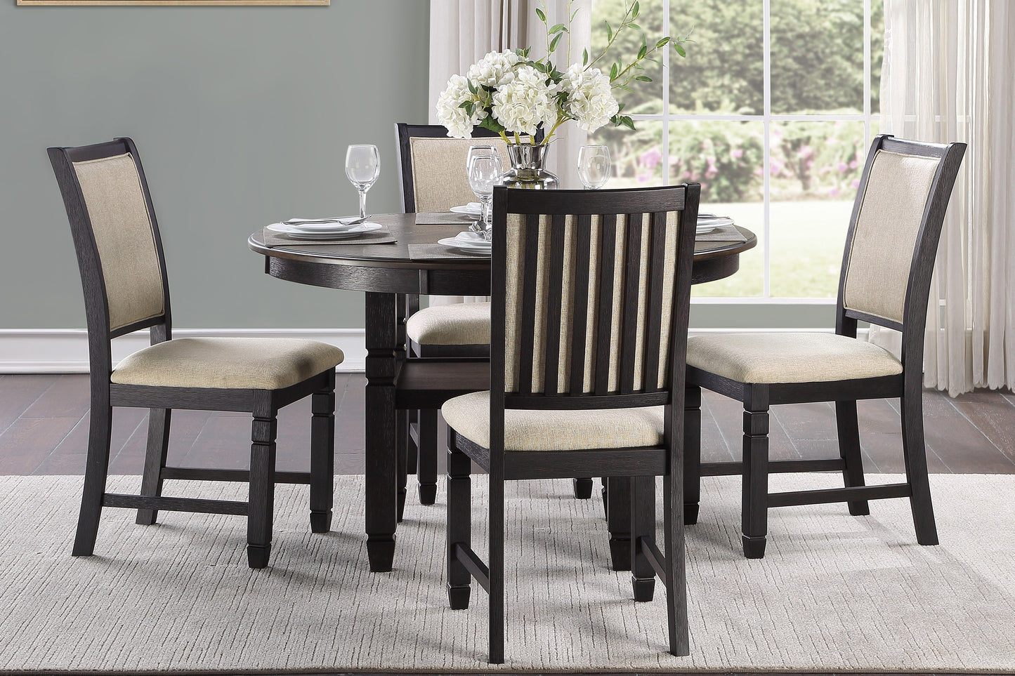 5pcs Dining-Asher Collection