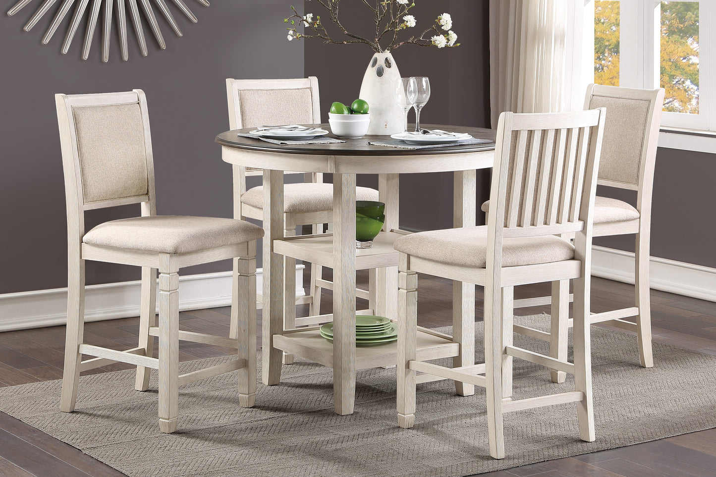 5pcs Dining-Asher Collection