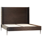Adamson - Queen Bed - Ebony And Black