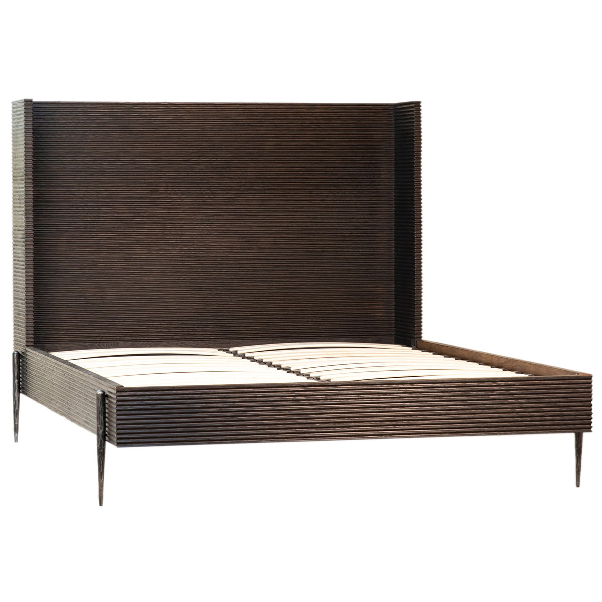 Adamson - Queen Bed - Ebony And Black