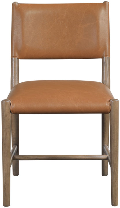 Andie - Upholstered Dining Chair (Set of 2) - Brown Base