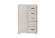 Clara - Sliding Door Chest - Beige