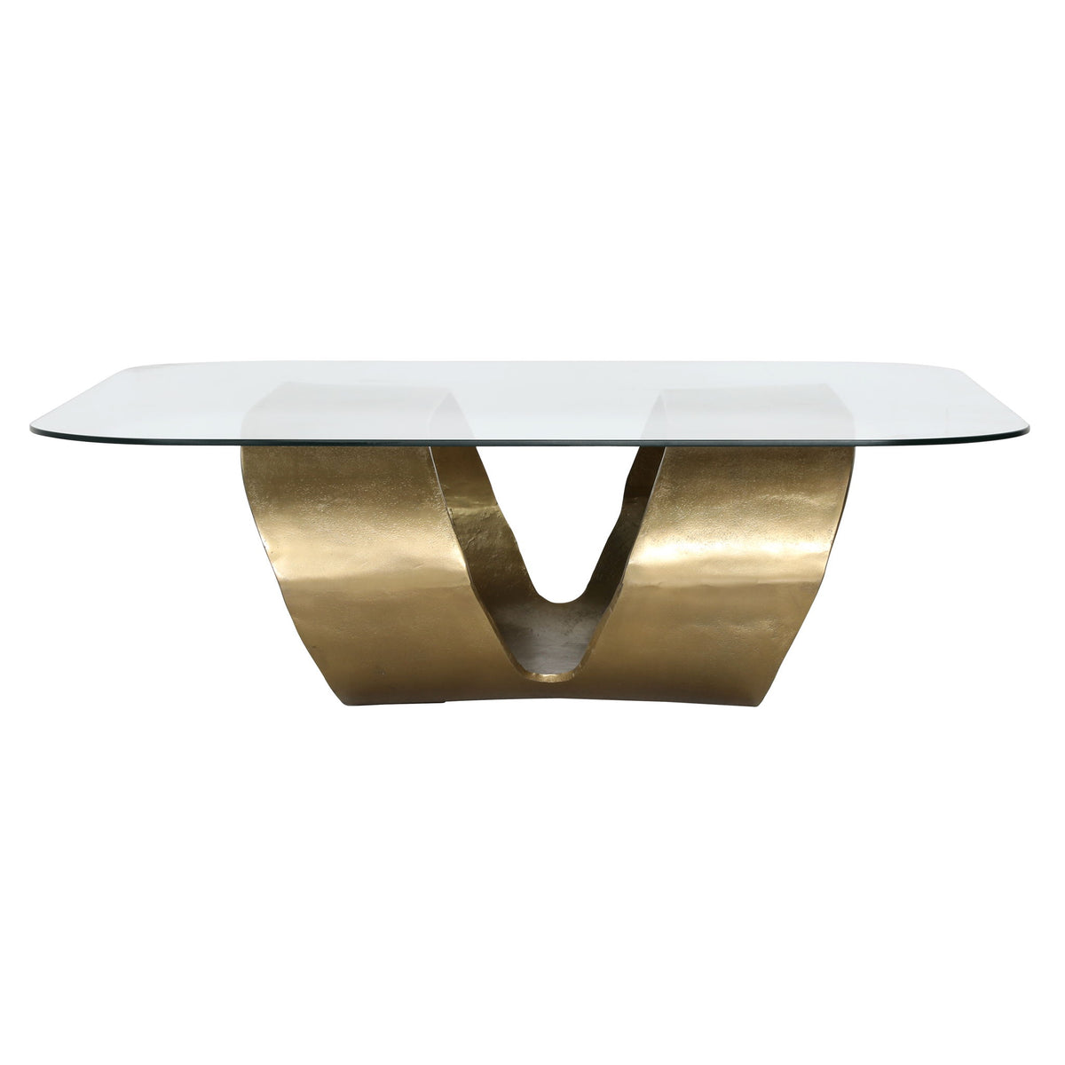 Livianna - Coffee Table - Antique Brass