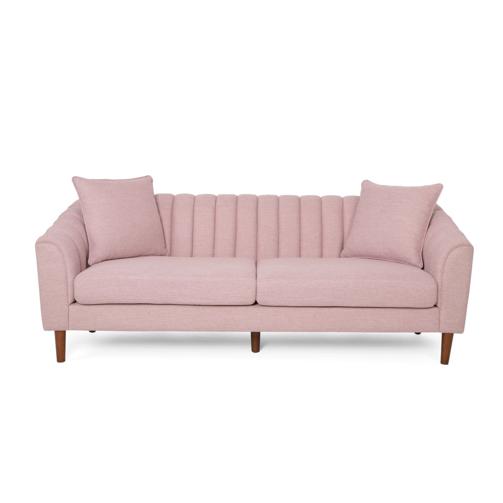 Contemporary 3 Seater Sofa With Accents