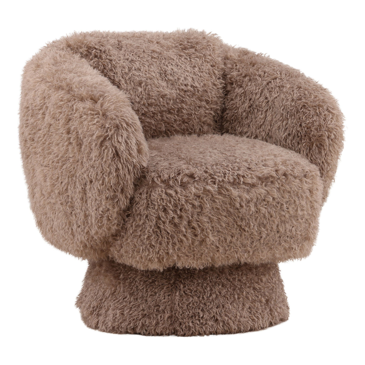 Mariam - Swivel Chair - Taupe