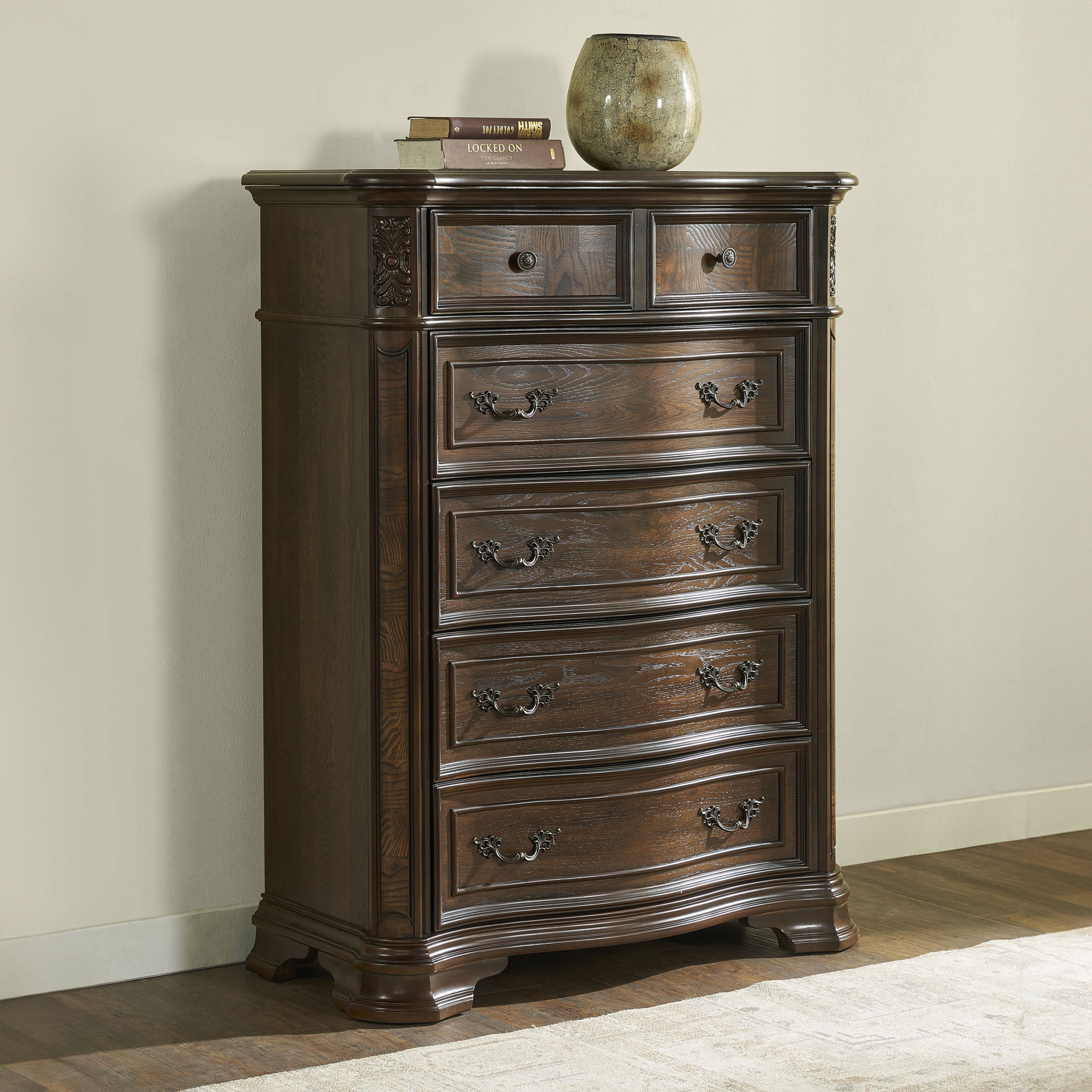 Royale - Lift Top Chest - Brown