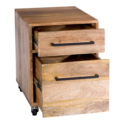Colvin - Mobile Pedestal - Natural