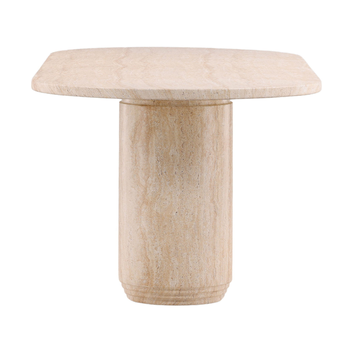 Jimenez - Outdoor Dining Table - Faux Travertine
