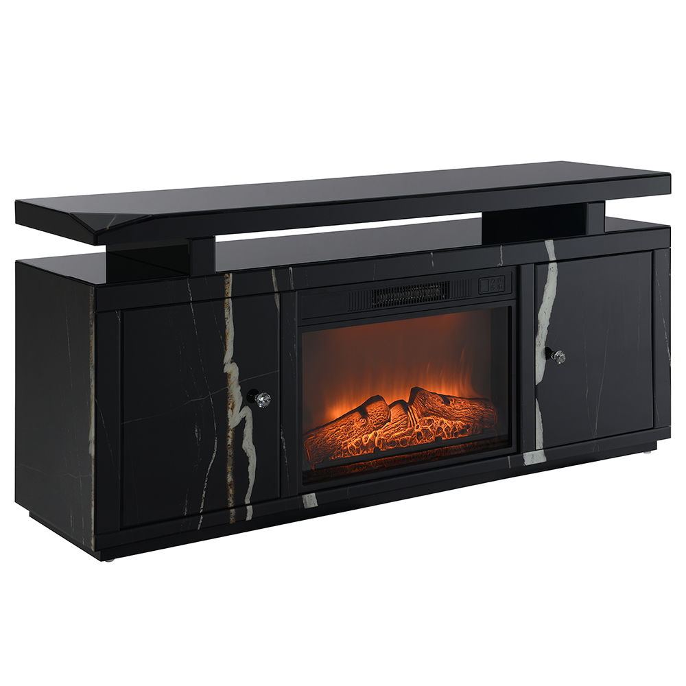 Drisana TV Stand With Fireplace