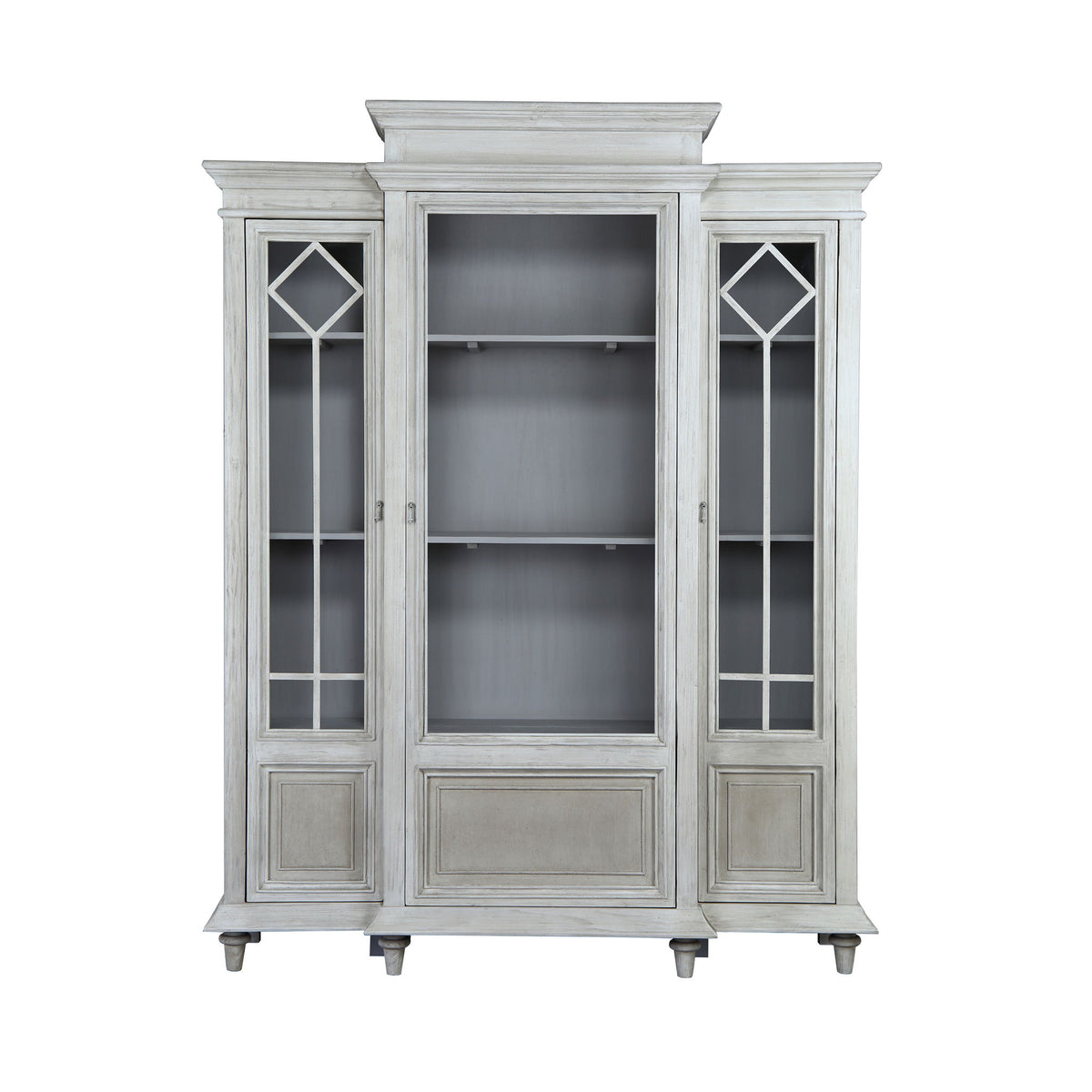 Aloha - Cabinet - Antique Light Gray Wash