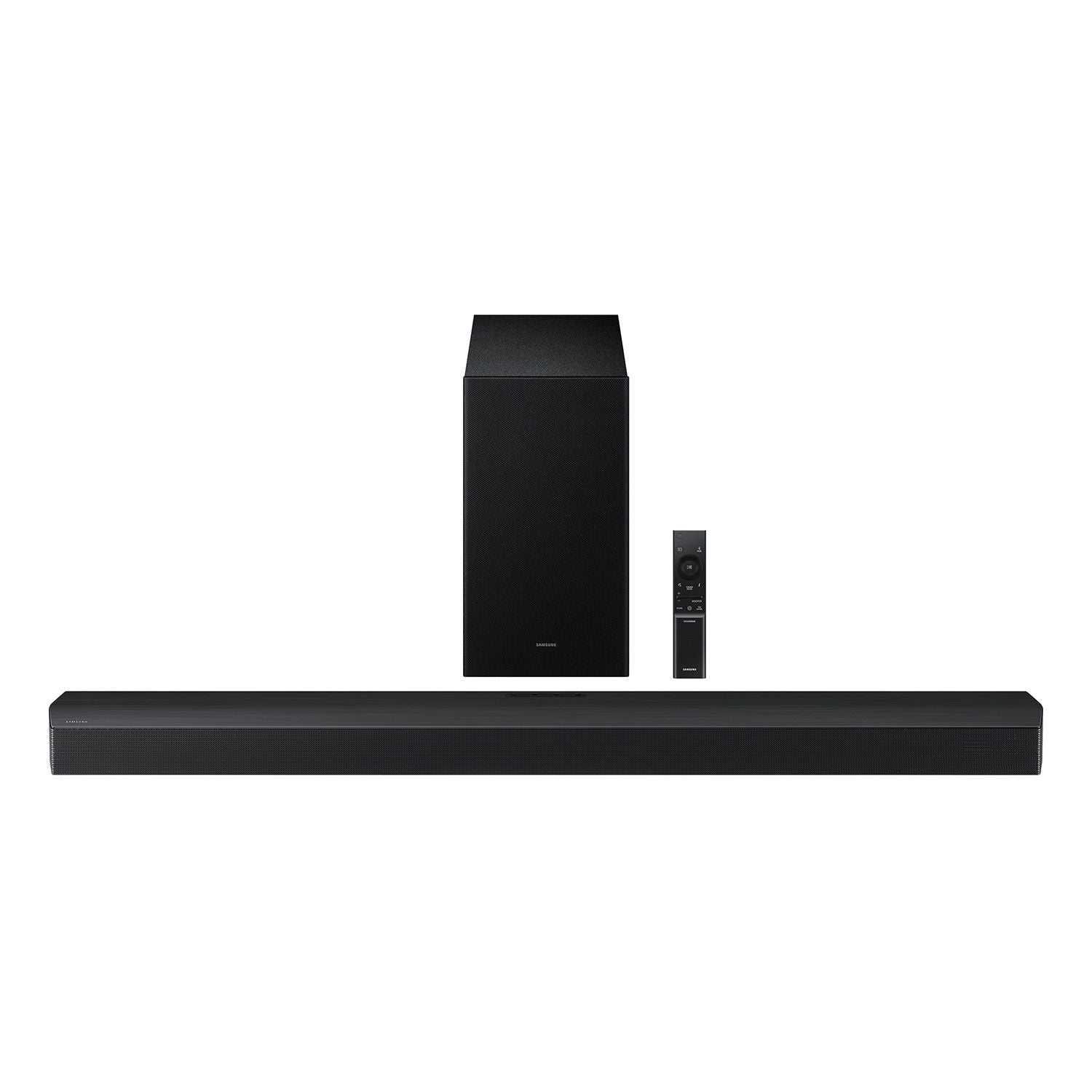 Samsung - 5.1 Channel DTS Virtual X Soundbar With Bass Boast - Black
