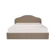 Maggie - King Storage Bed - Taupe