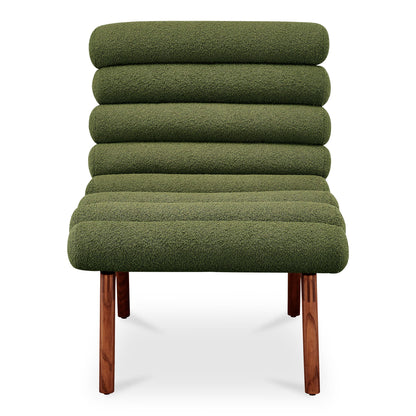 Arlo - Performance Fabric Accent Chair - Dark Green