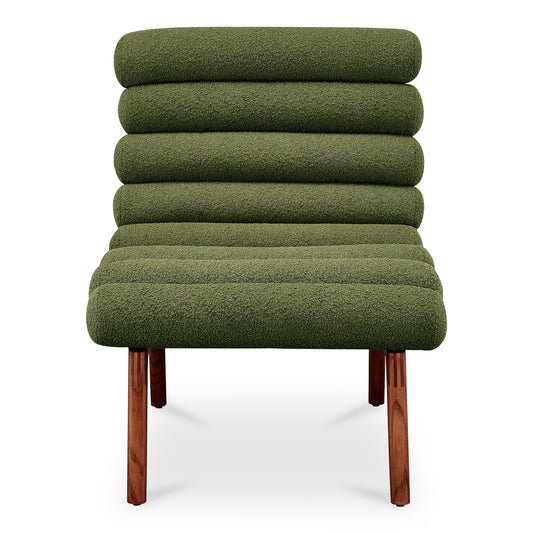 Arlo - Performance Fabric Accent Chair - Dark Green