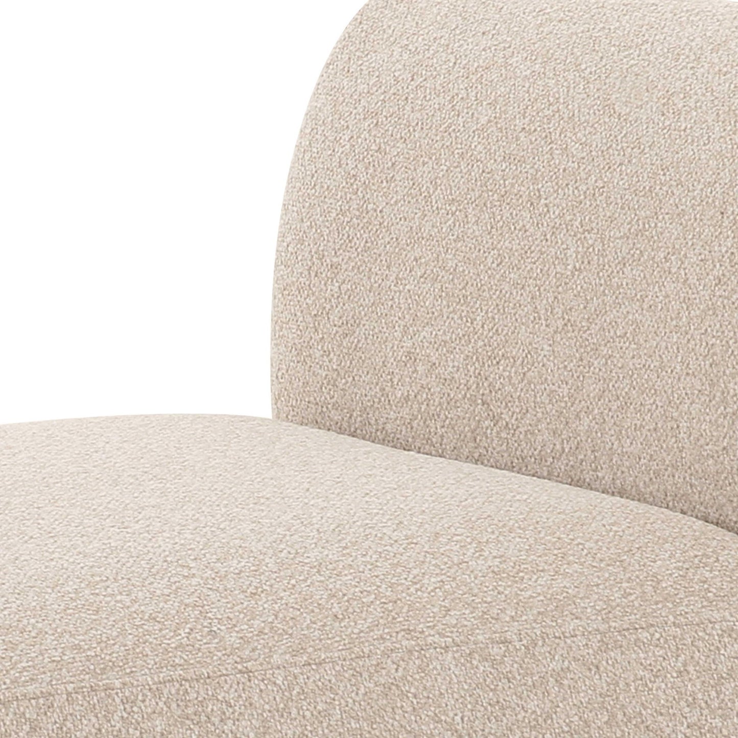 Sylvie - Armless 1-Seater - Cream