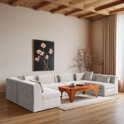 Stellar - 6 Piece Upholstered Modular Sectional