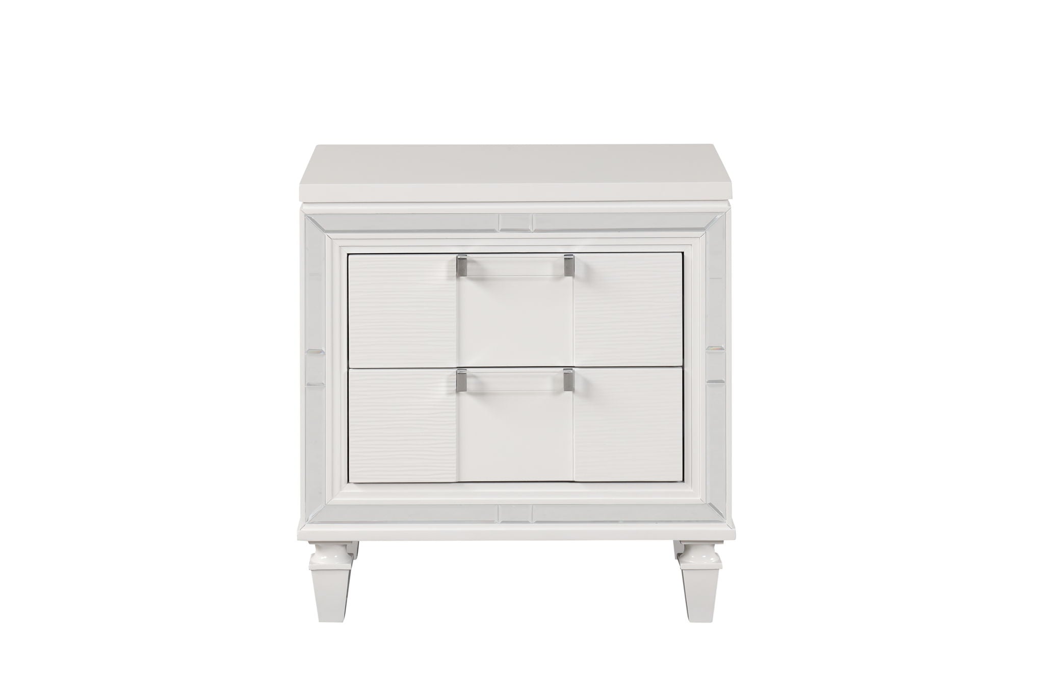 Genoa - Nightstand - Sparkling White