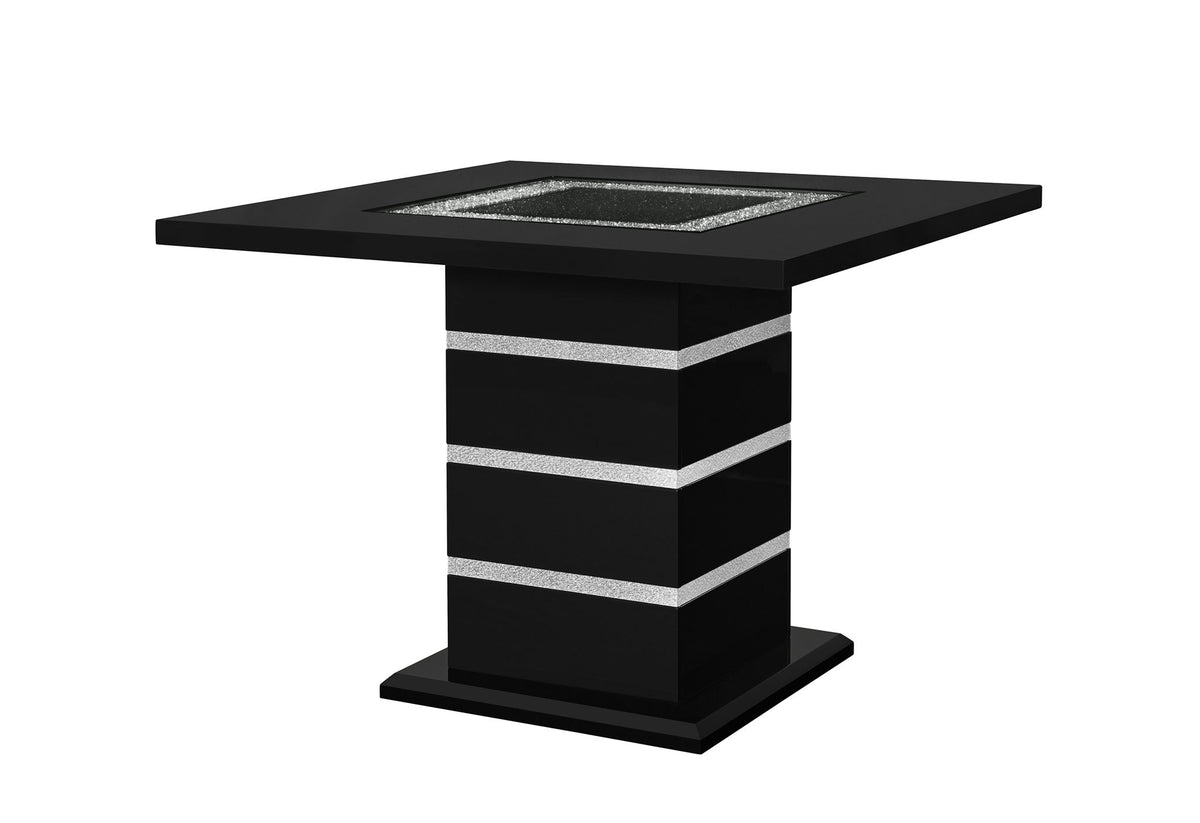 Monaco - Rectangular Bar Table - Black