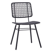 Manalo - Outdoor Dining Chair - Black And Black