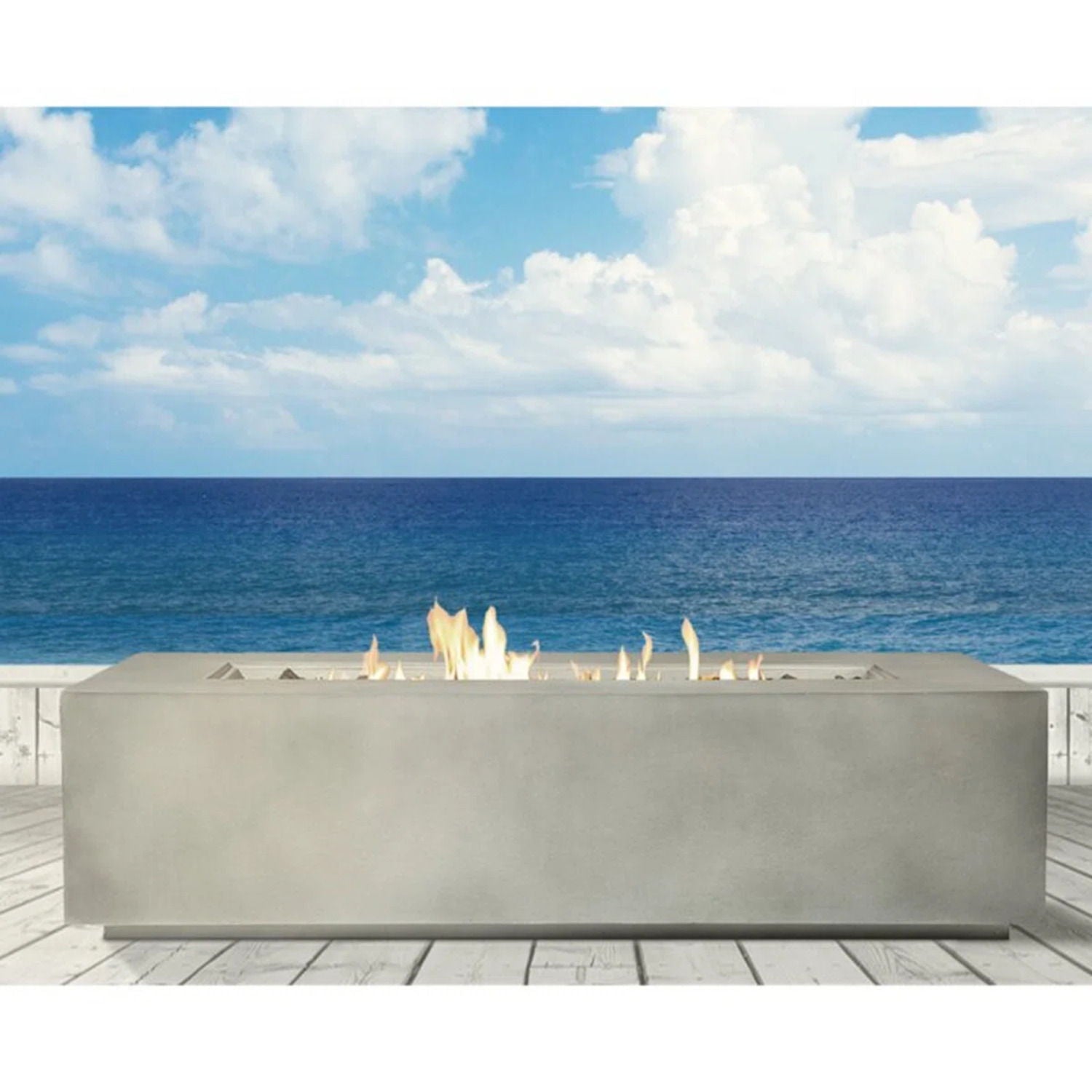 Lightweight Design Propane / Natural Gas Fire Pit Table