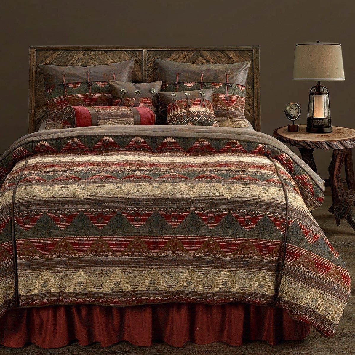 Sierra - King Comforter Set (Set of 7) - Multi Color