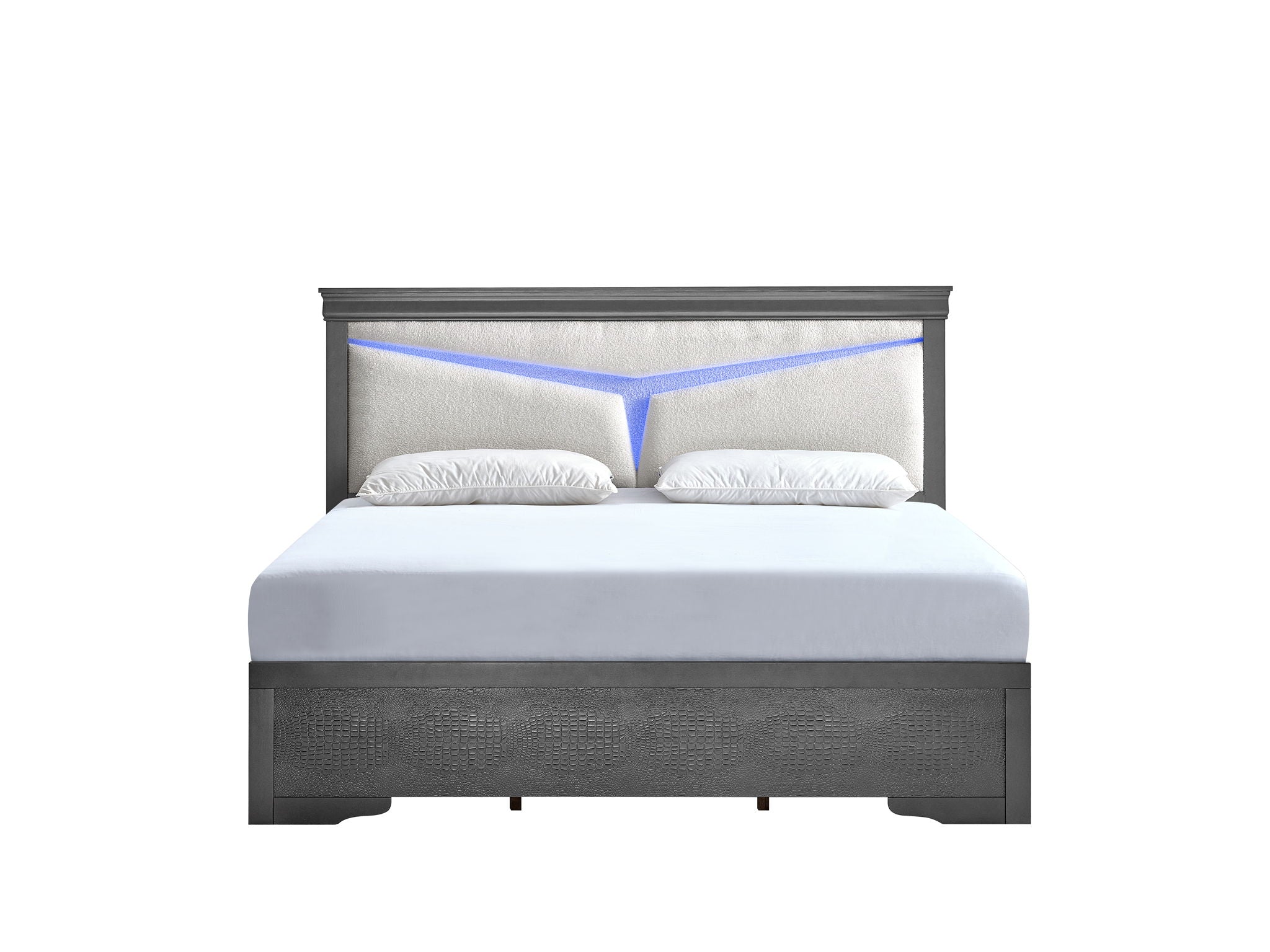 Glory Furniture - Lorana - Bed With LED Headboard