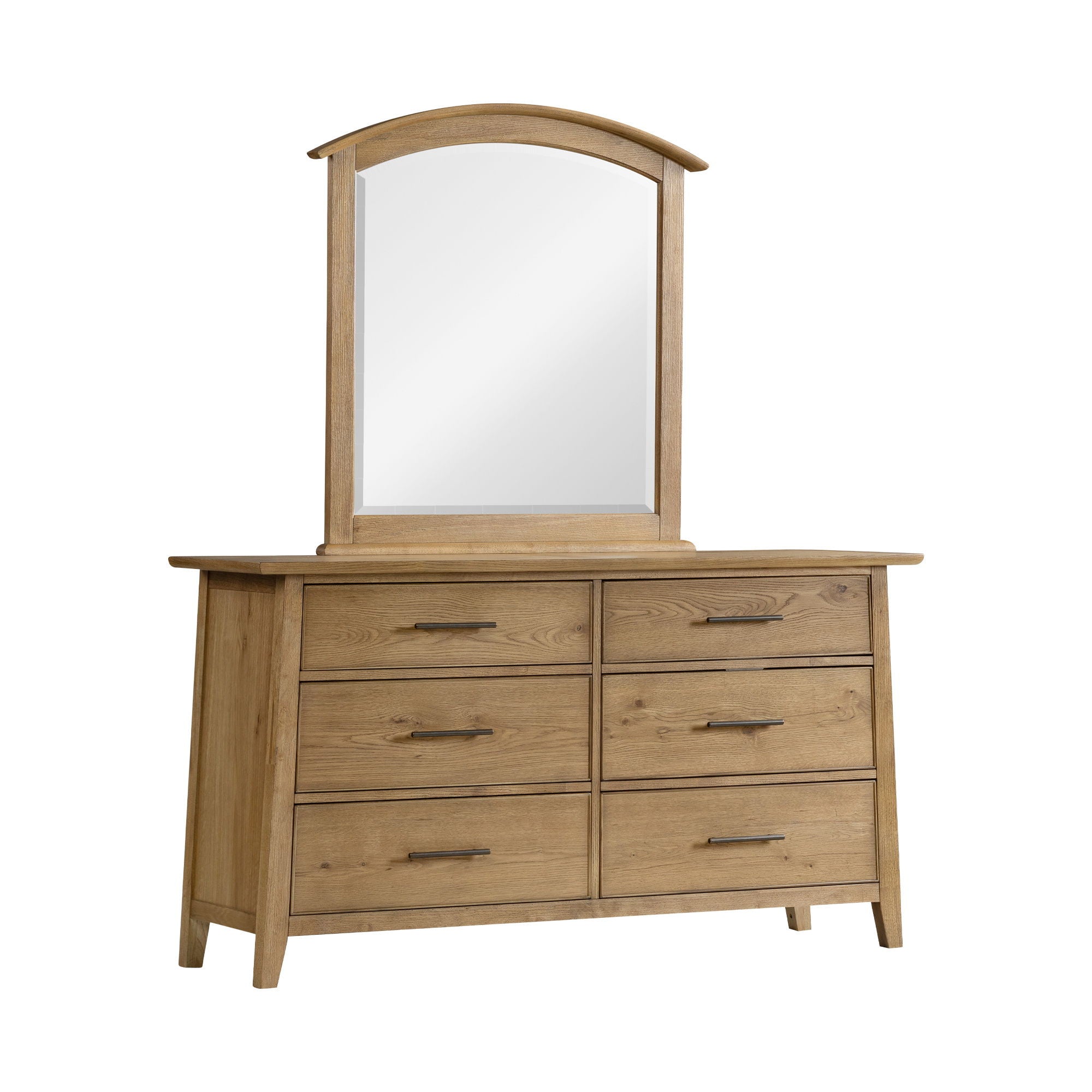 Jackson - Mirror - Golden Oak