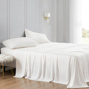 Lyocell - Queen Eucalyptus Sheet Set (Set of 4) - White