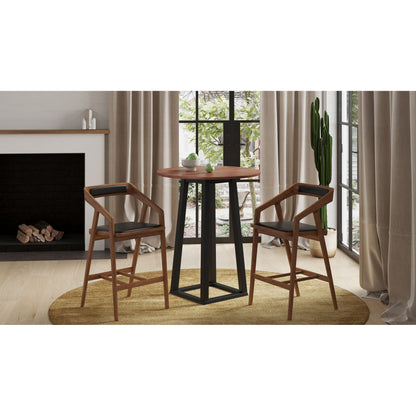 Tri - Mesa - Bar Table - Brown