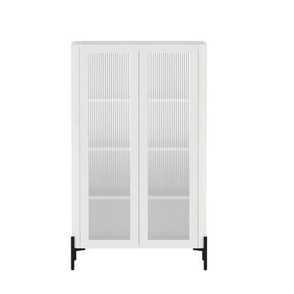 Abbey - Bookcase Cabinet With 4 Adjustable Shelves