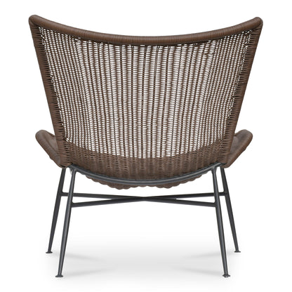 Paige - Accent Chair - Dark Brown