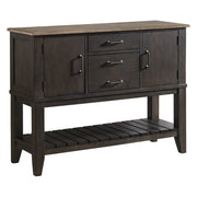 Beacon - Server - Charcoal / Walnut