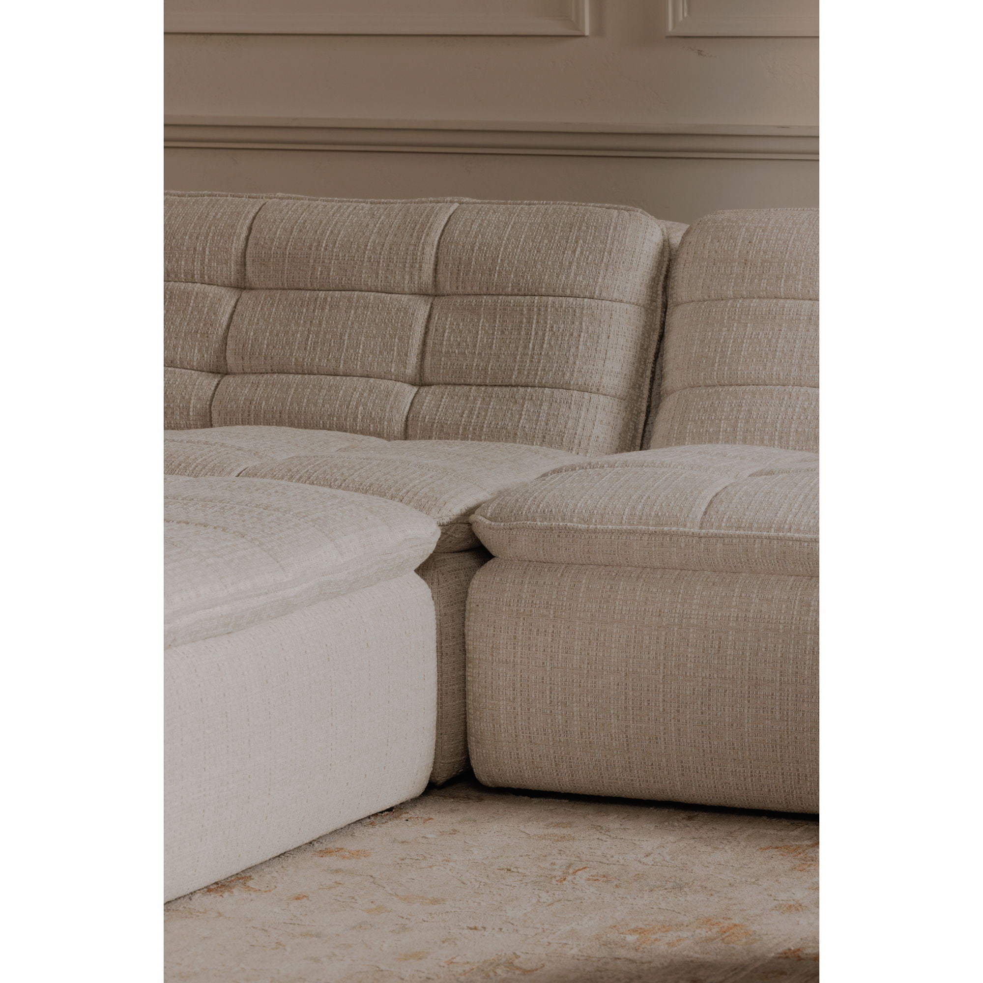Lino - Lounge Modular Sectional - Beige