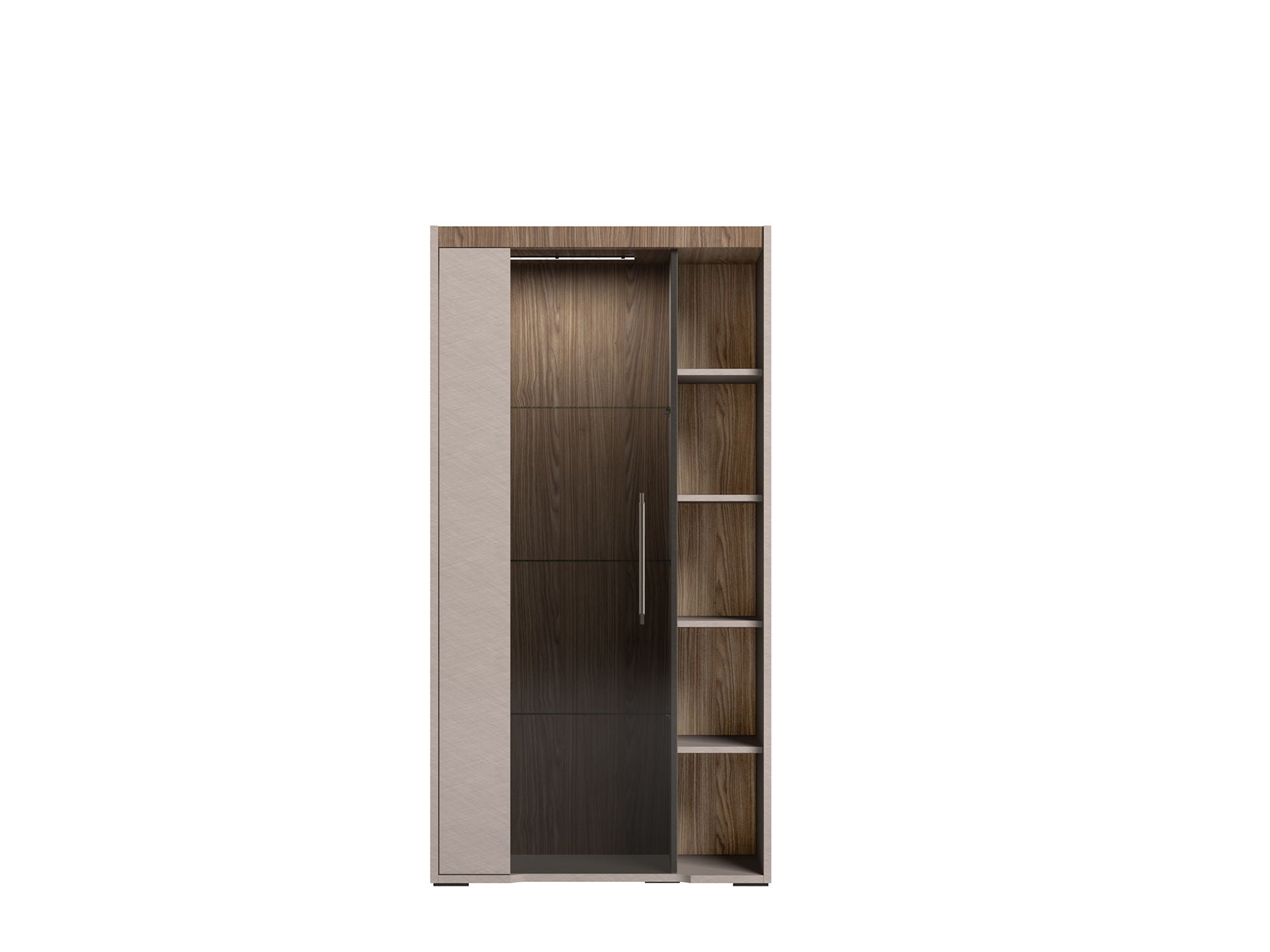 Nora - 2 Door China - Beige / Light Brown