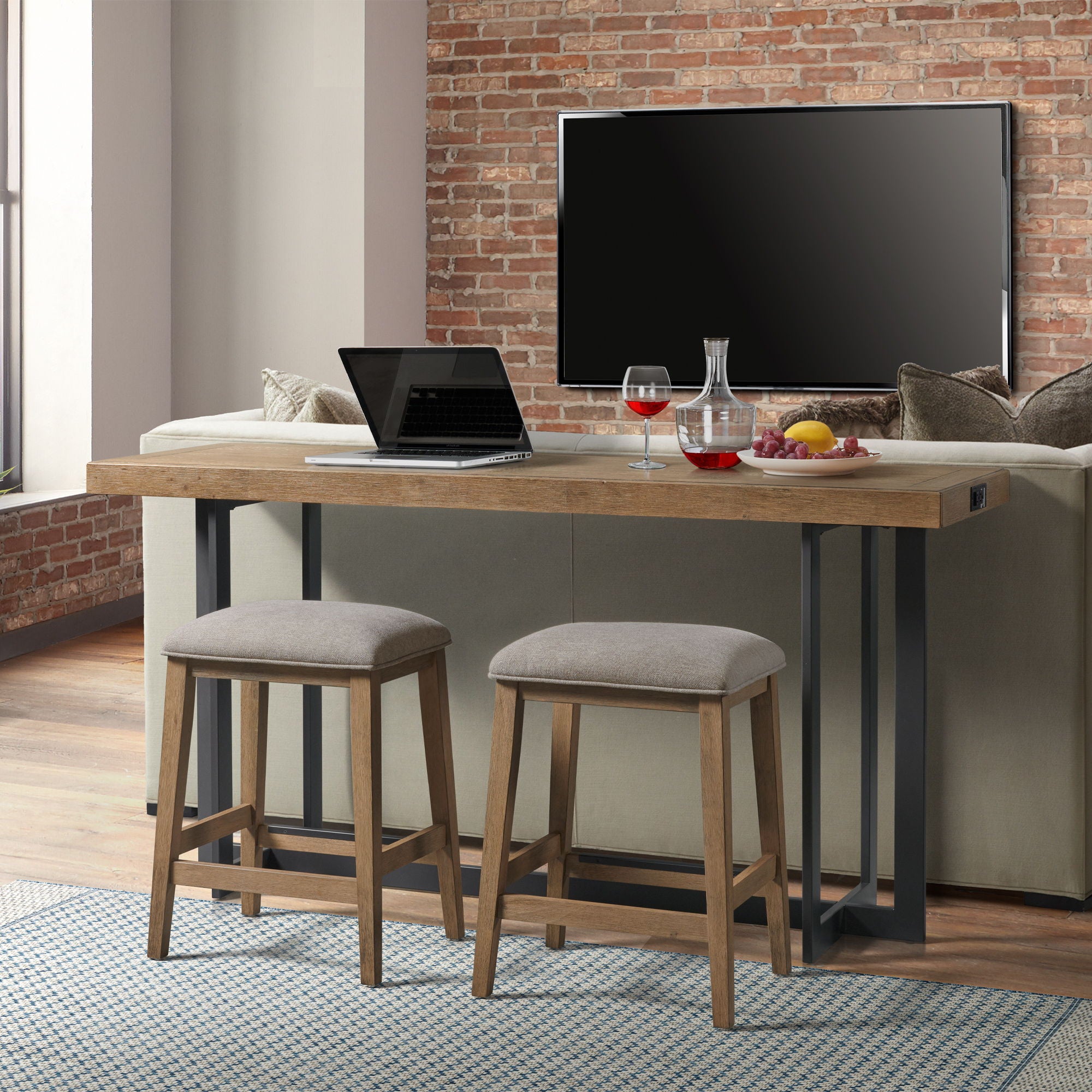 Eden - Sofa Bar Table - Dune