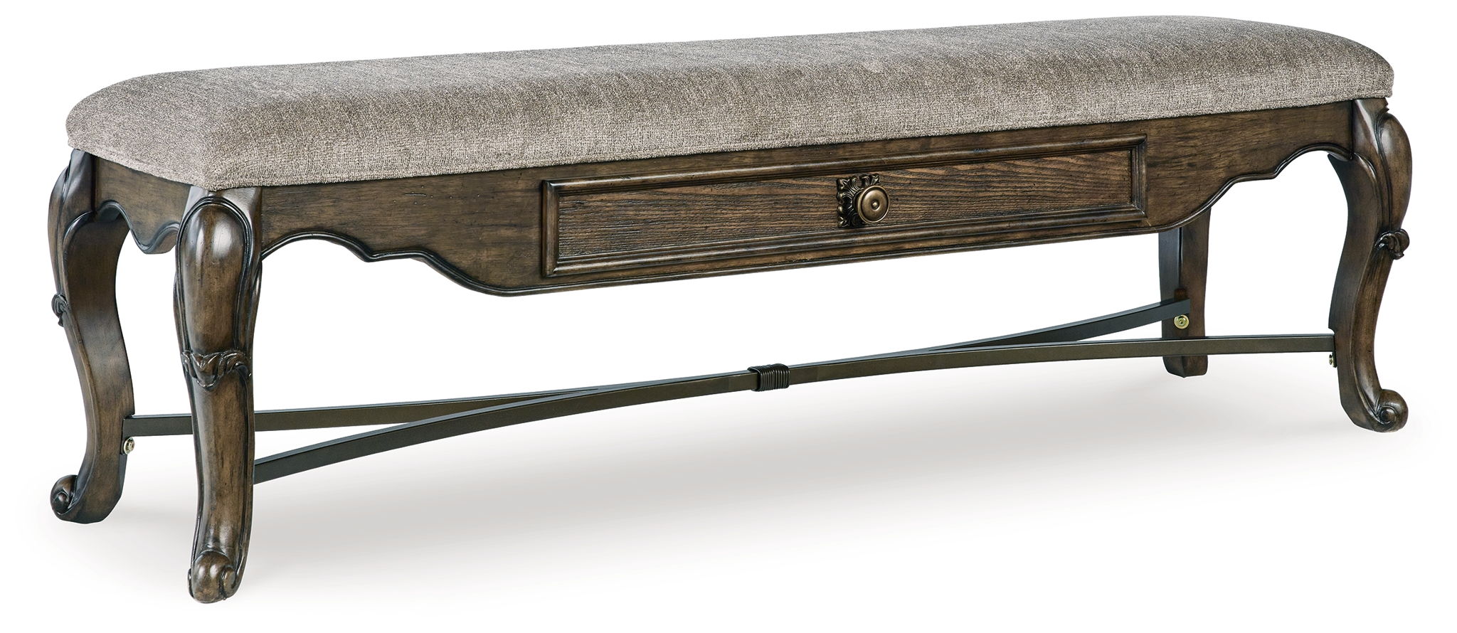 Maylee Upholstered Storage Bench - Thumbnail 3
