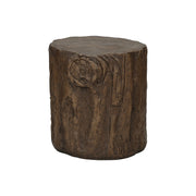 Contemporary Round Accent Table, Indoor / Outdoor