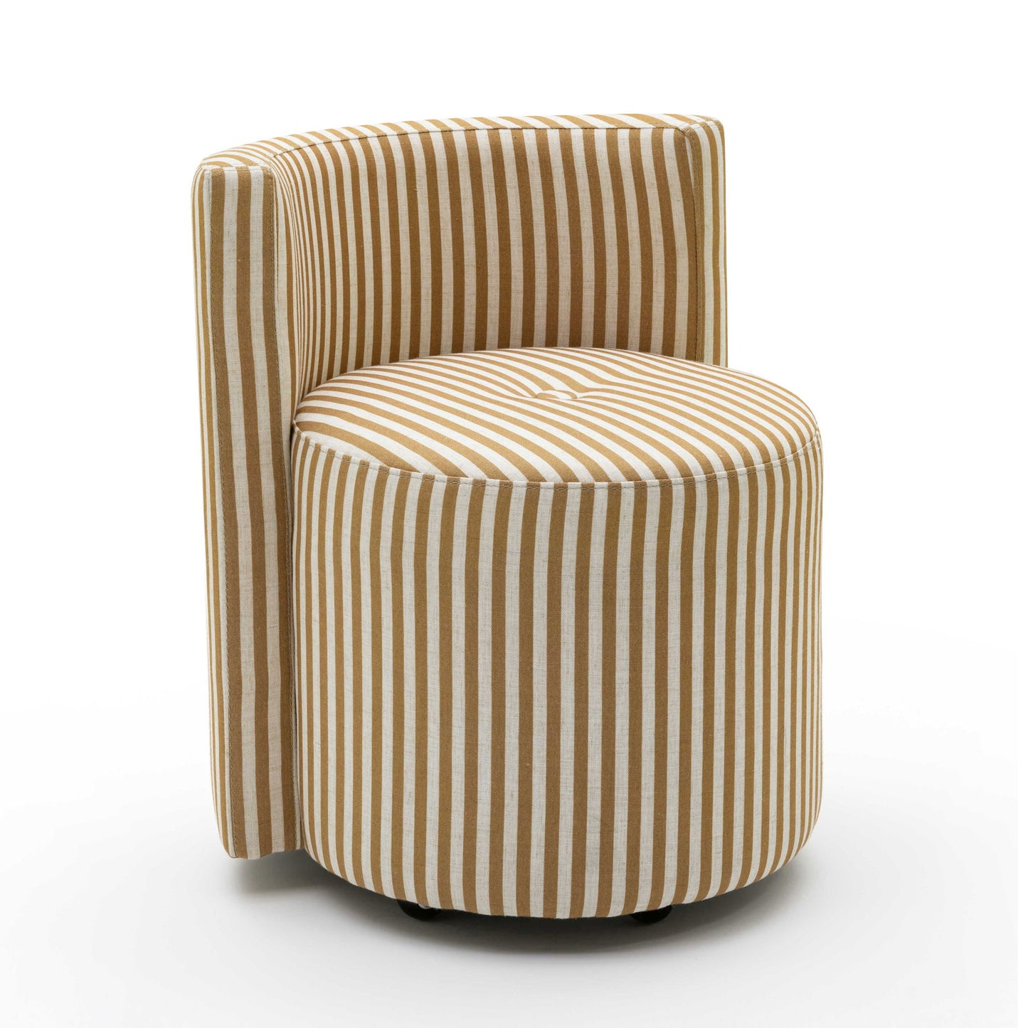 Alyssa - Striped Rolling Desk Chair
