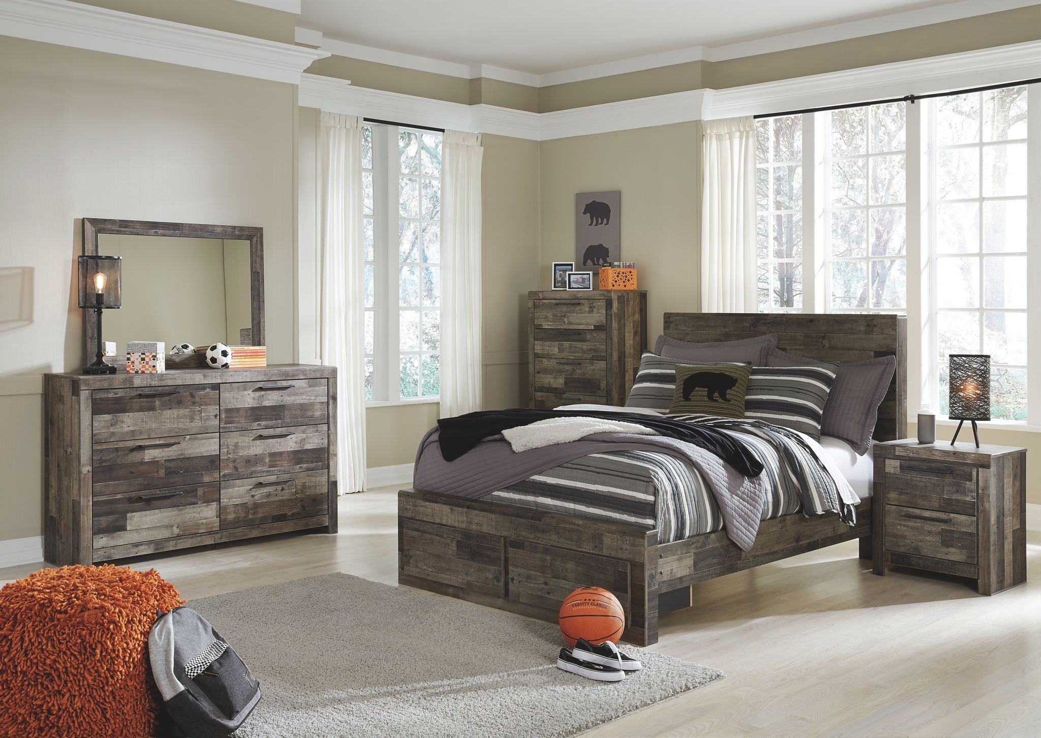 Derekson Youth Panel Bedroom Set - Thumbnail 5