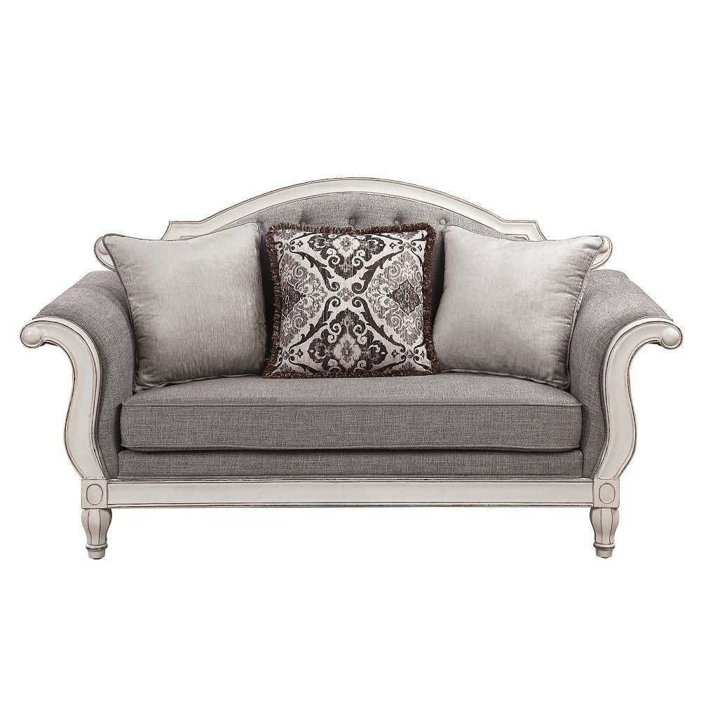 Florian Loveseat With 3 Pillows
