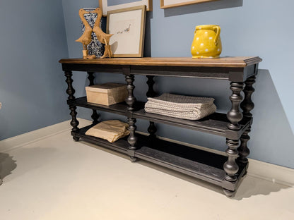 Vintage Market - Turned Bobbin Leg Console Table