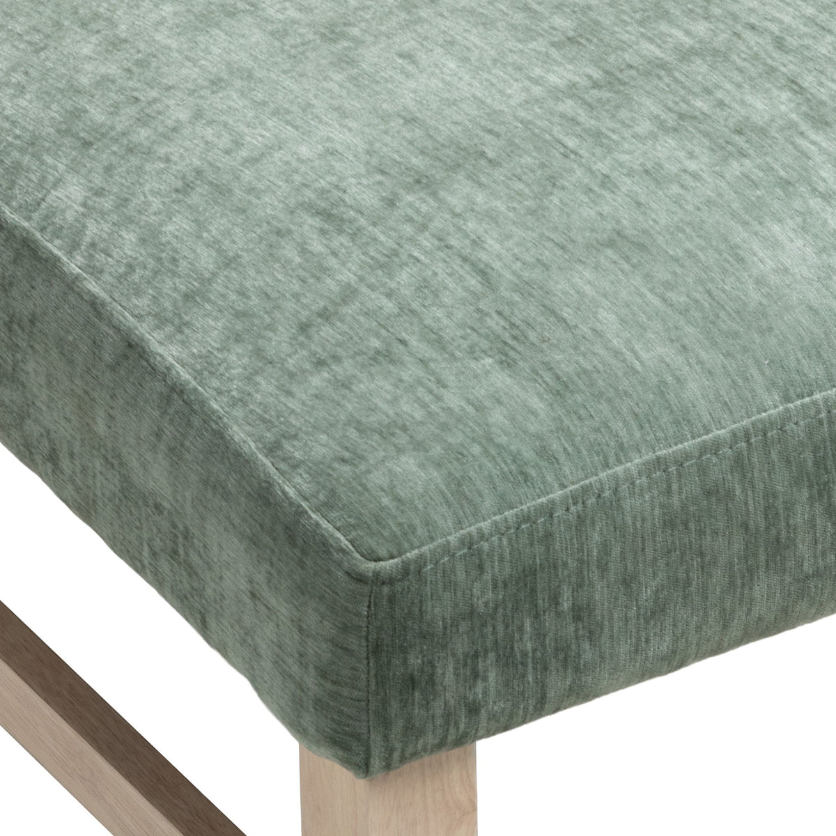 West End - Ladder Chair With Sage Green Seat