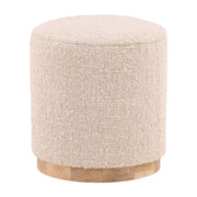 Gema - Stool - Ivory And Natural