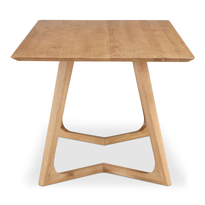 Godenza - Rectangular Dining Table - Light Brown