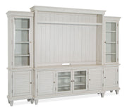Newport - Entertainment Wall - Alabaster
